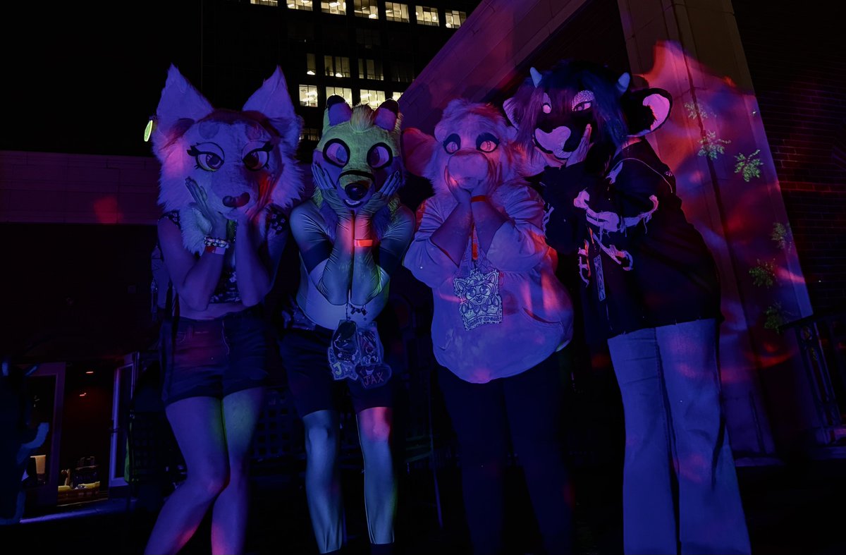 Last event at EndGame. Had a great time hanging with friends at One Night Ultimate Furcon
#Furry #Furcon #Fursuit