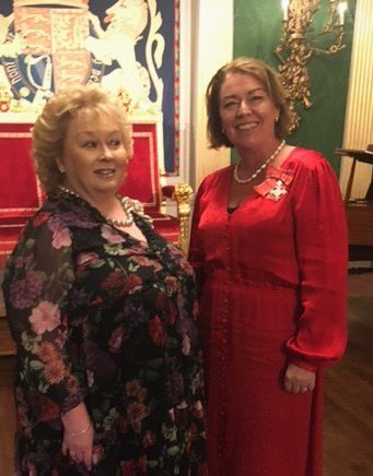 An honour and delight to present Belfast awards included on The Birthday Honours list 2025. Huge Congratulations Lynn Carvill MBE @wimenstech and Noel Maxwell BEM, just two of today's proud recipients. <a href="/HillsCastle/">Hillsborough Castle and Gardens</a>