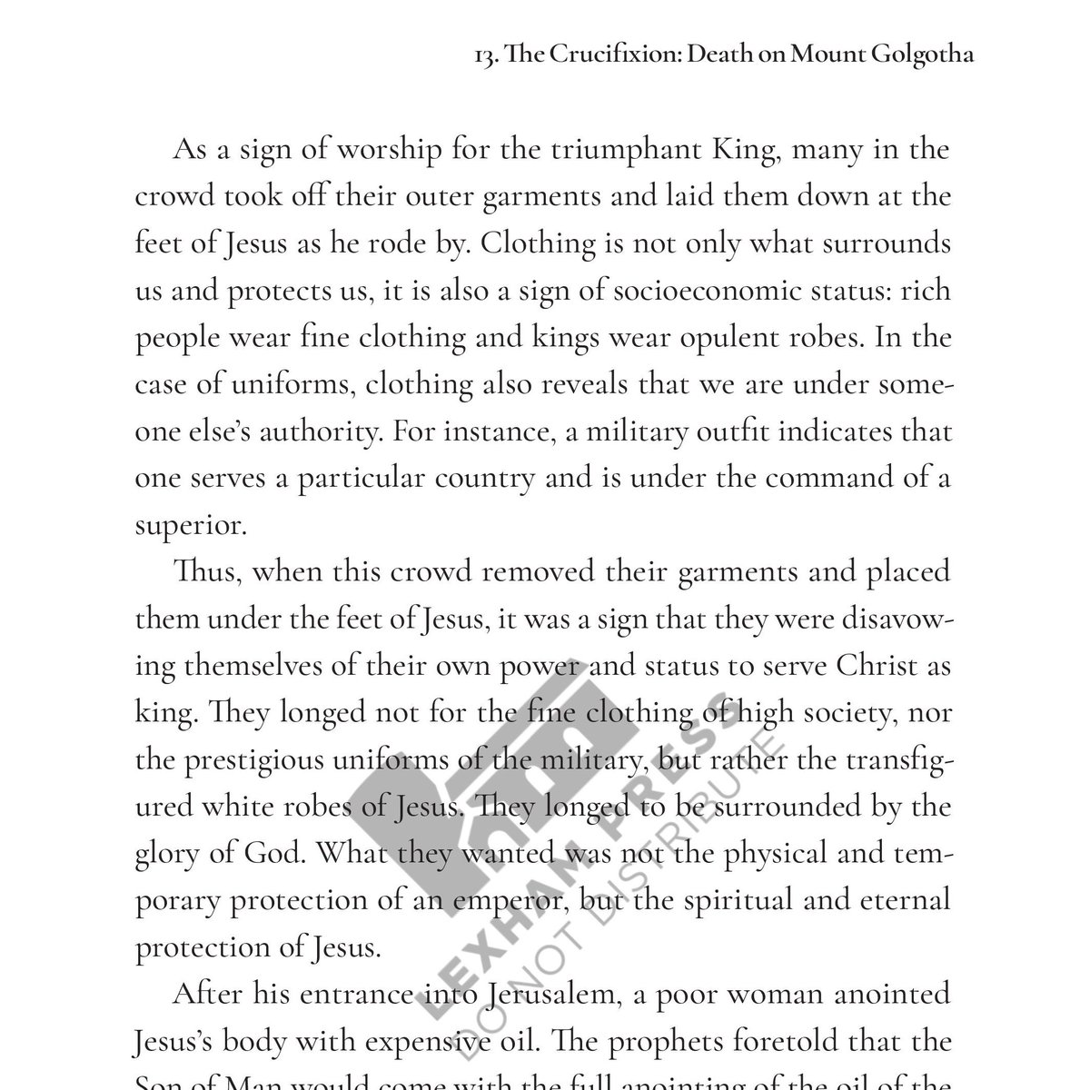 RevNiebauer's tweet image. This is why the crowd laid their cloaks down as Jesus entered Jerusalem. A longing for the transfigured garments of our heavenly King weakens our desire to be clothed in earthly glory.