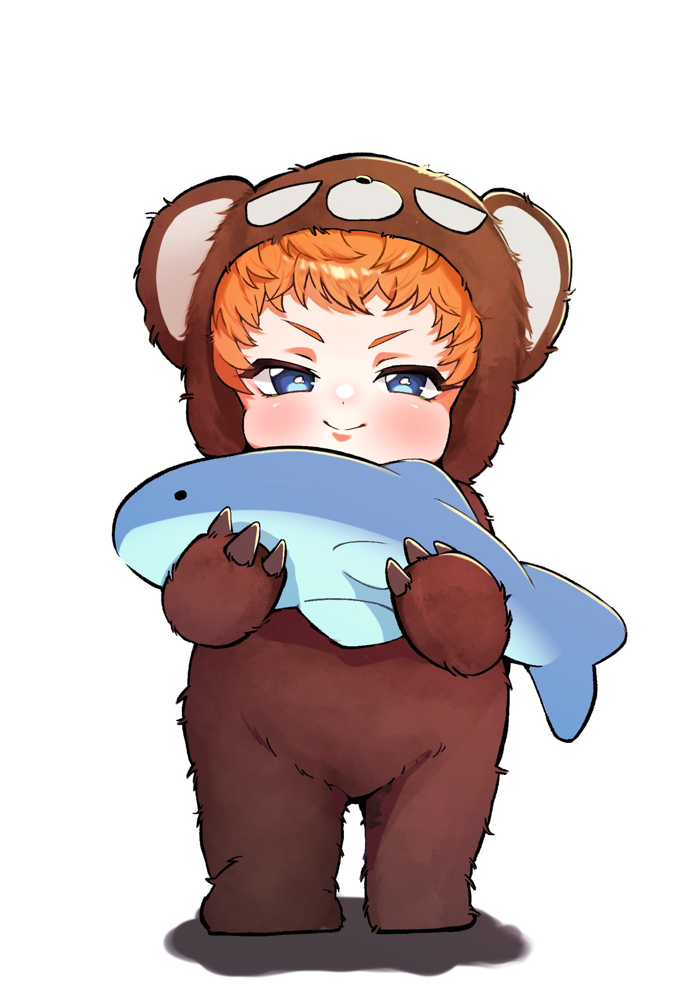 長男が描いた絵 馬鹿だね、君は」 OC:海(Kai) 前に上げた絵の修正版。 #illust