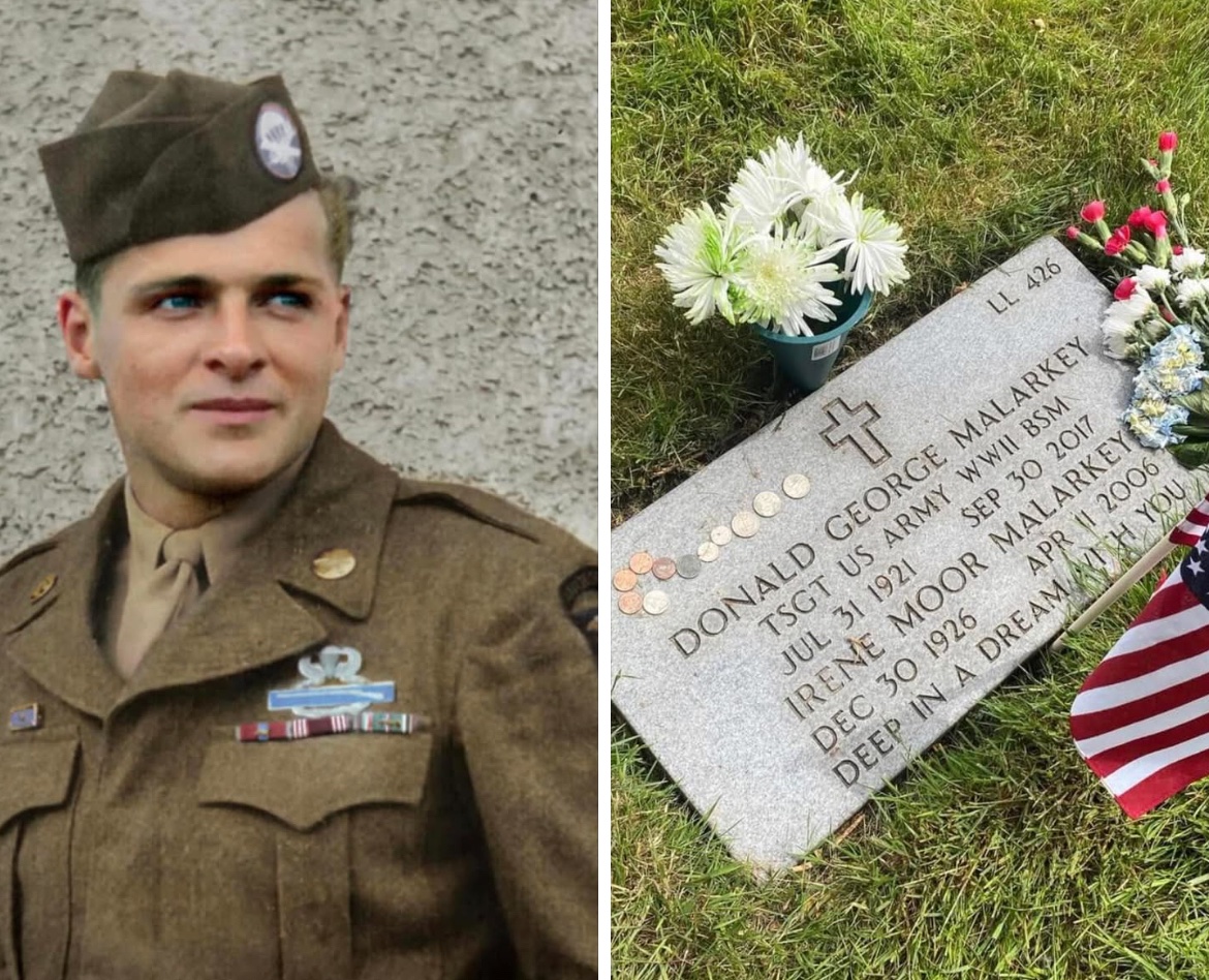 Jason_R_Burt's tweet photo. RIP to Easy Company legend Don Malarkey who passed away 8 years ago today. 🪦 https://t.co/hTrlJ6rIlC
