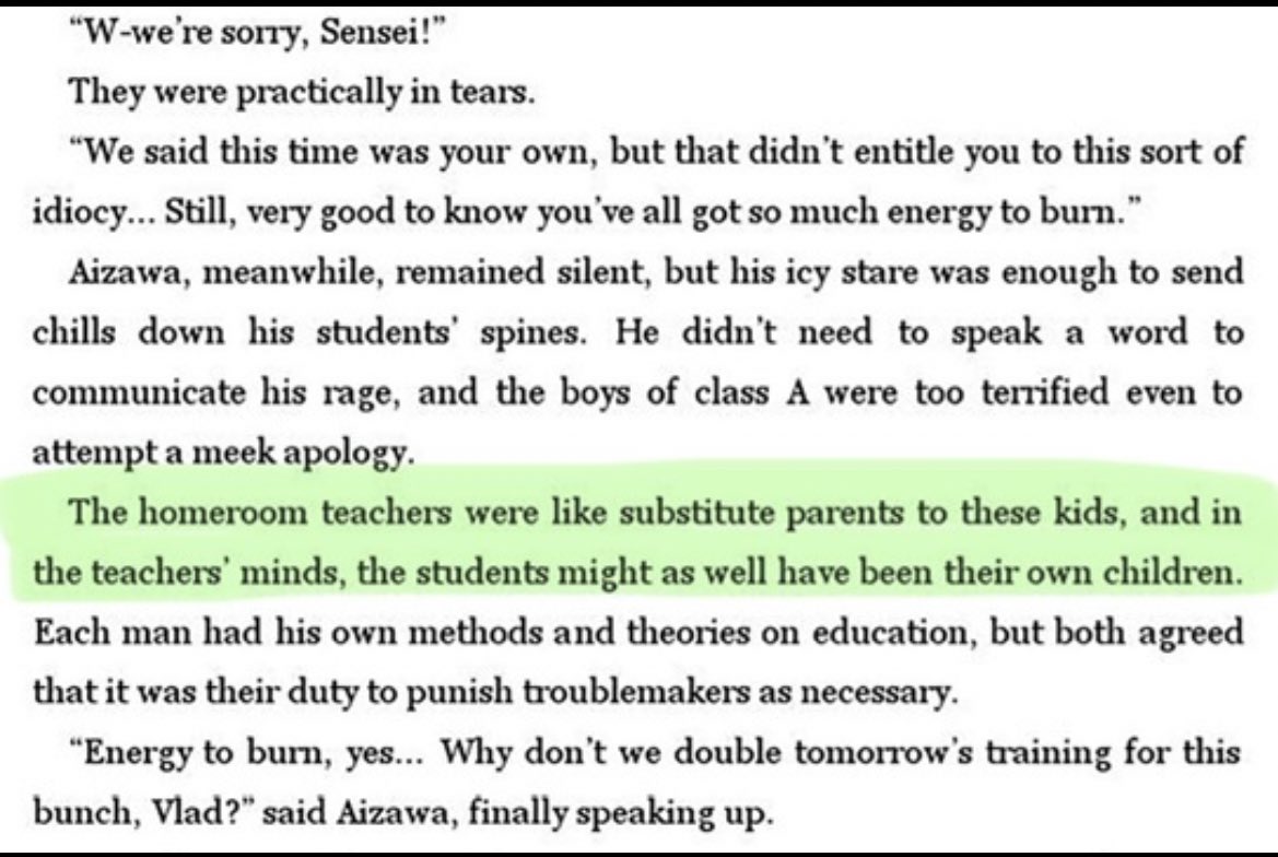“dadzawa is unrealistic” and he canonically feels fatherly towards his students. LICK MY BALLS.