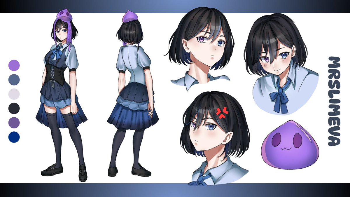 character sheet comms for <a href="/mrslimeva/">🟣MrSlimeVa🟣(Slimy boi)</a> its been a while since i received this commission, thankyouuu!!
#VGenComms