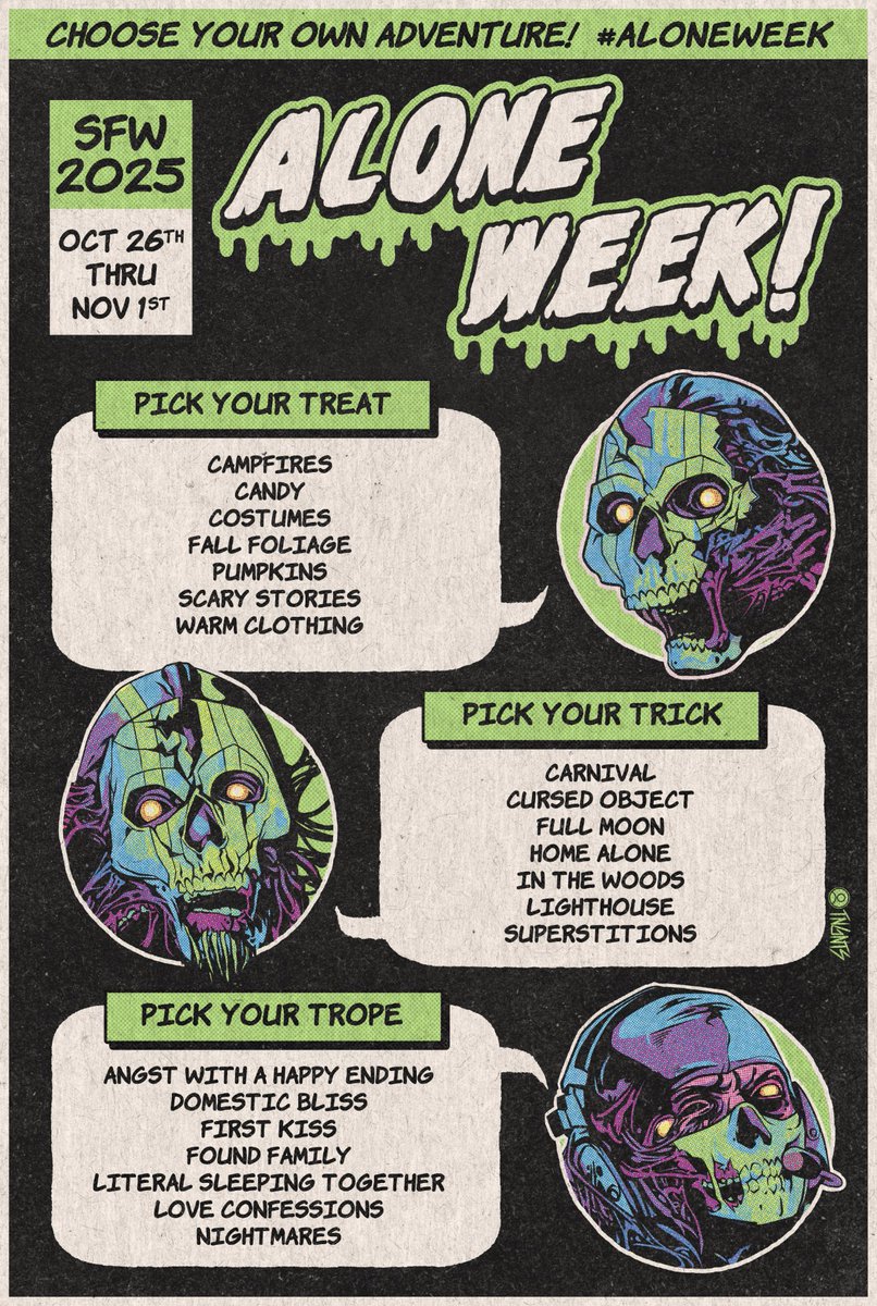 imsobooorrreedd's tweet photo. Hi! I am so excited to announce Alone Ghost Week!! Please use the tag #aloneweek from Sun Oct. 26th to Sat Nov. 1st! I am more active on bsky, but twt peeps deserve love, too!! Please give https://t.co/IGyVE84ieE all the love for the gorgeous artwork!! #aloneghost #cod #ghoap https://t.co/MijqBXUp4l