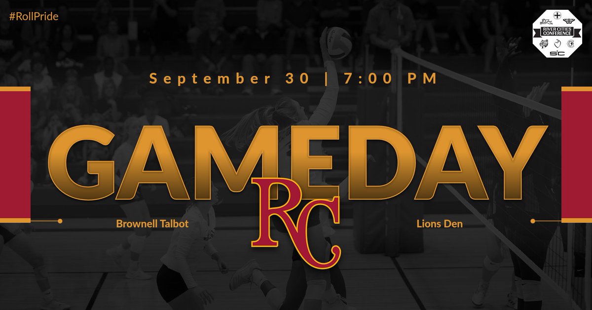 GAME DAY! 🦁
V Brownell Talbot 
Reserve 5 pm 
JV 6 pm 
Varsity 7 pm