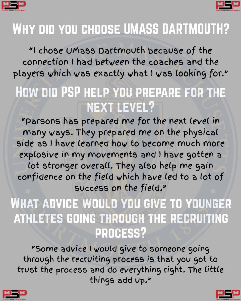 Parsons Sports Performance tweet media