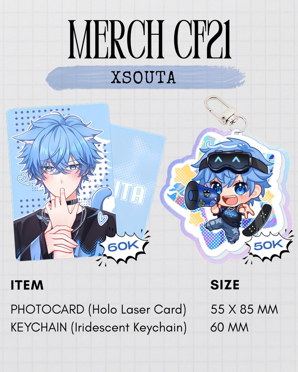 Catalog CF21 xSouta,

Tahun ini 2 dulu yaa, karna keychain belum pernah buat jadii good luck yes~! ✨🫶

#Cf21 #cf21catalog