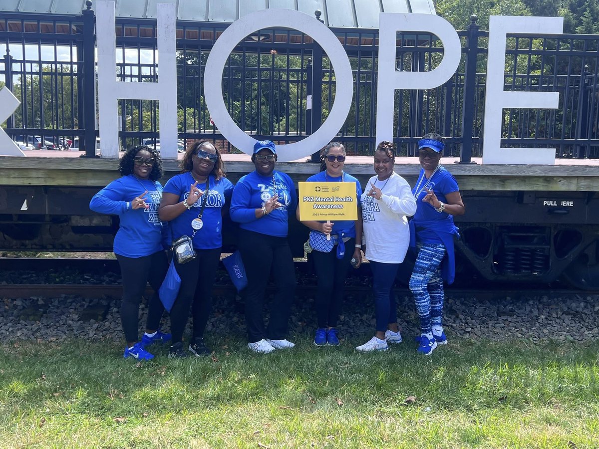 zphibpkz's tweet image. On 9/7/25, PKZ proudly joined the AFSP Prince William Walk in recognition of Suicide Prevention Month. 
Our chapter was honored to contribute over $1,000 in support of the American Foundation for Suicide Prevention. 📷
#SuicidePrevention #StopSuicide #ZetaPhiBeta #CoVAZetas