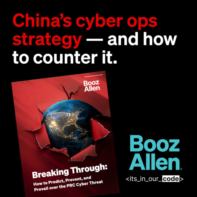 From #AI accelerators to infiltration of global infrastructures, the People’s Republic of China is using advanced #cyber tactics to gain advantage over America and its allies. The U.S. must move faster, innovate smarter, and set the tempo on our terms. boozallen.co/4mDGYNn