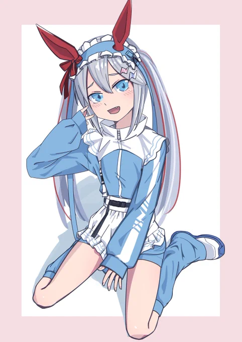 ツインテは反則だろ! ジャージメイドのタマちゃんかわいいすぎぃぃ...