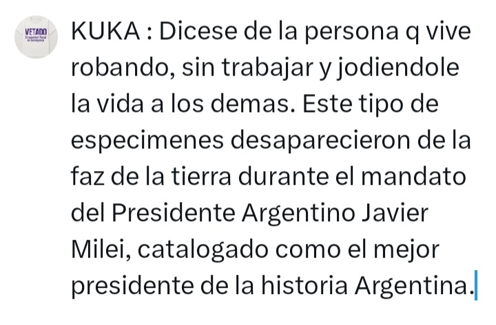 <a href="/Trumperizar/">Mati Smith🇦🇷</a> Diccionario de Real Academia Española dentro de muchos años.......