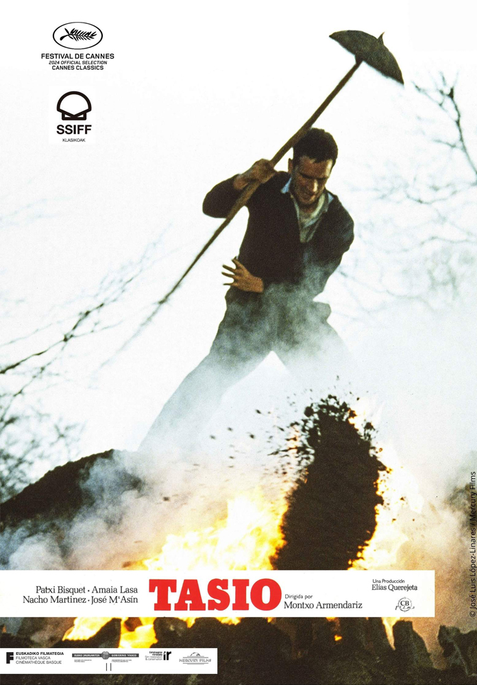 InstCervantes's tweet photo. #Tasio (1984) retrata el declive de la tradición de los carboneros de combustible vegetal en #Navarra.
Es una historia de amor y libertad llena de honestidad y poesía, en torno a un joven que, fiel a su esencia, no se deja seducir por la llamada de la ambición.
#DíadelCineEspañol https://t.co/hL6cYyc31U
