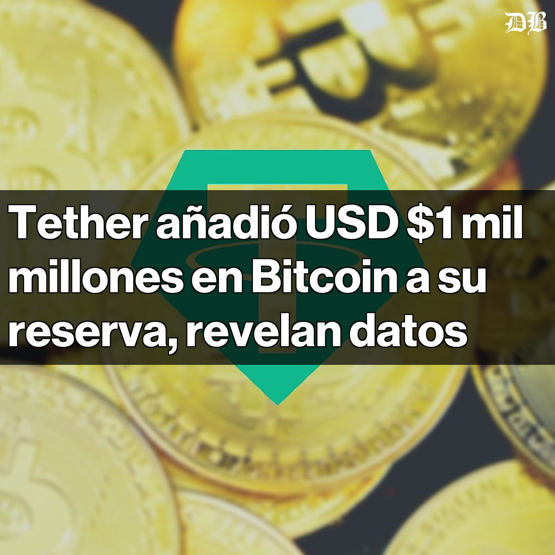 🚨 Tether añade $1 mil millones en Bitcoin a su reserva. La dirección de  Bitcoin de Tether ahora tiene 86.335 BTC, valorados en casi $10 mil  millones. La compra se realizó desde