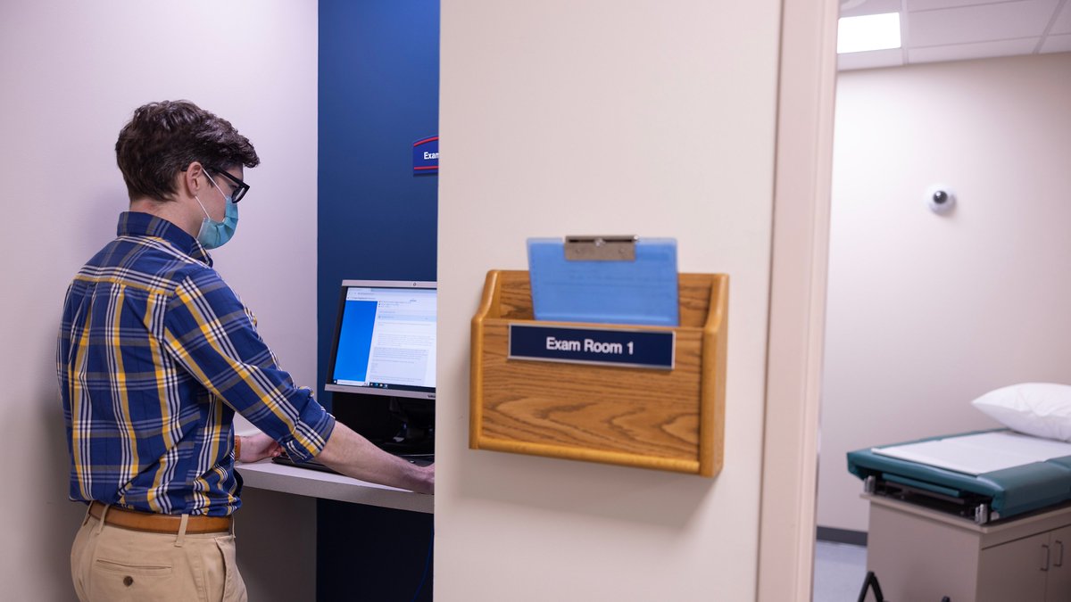 At the new Wichita Biomedical Campus, our Standardized Patient Center will house 24 exam rooms and much more as medical and pharmacy students, along with resident physicians, learn and train in simulated experiences. 🩺 bit.ly/wbcstanpatient