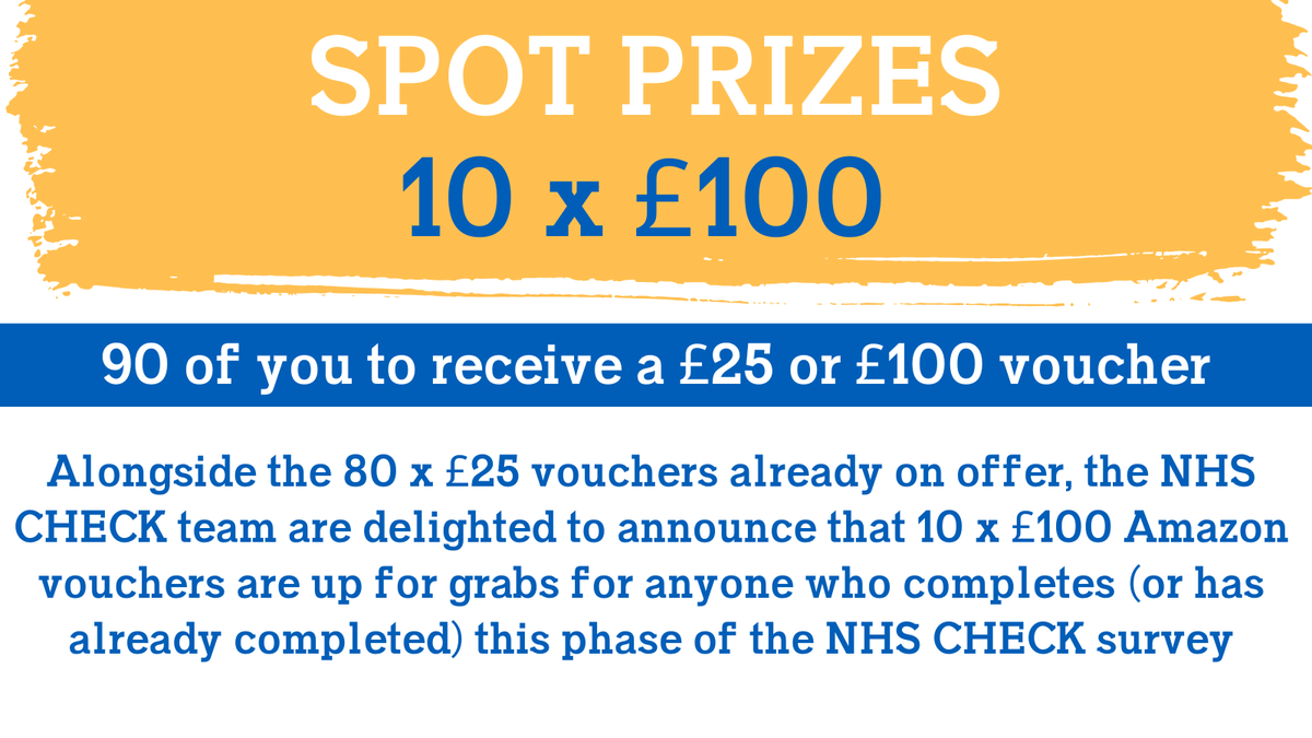 NHS CHECK tweet media