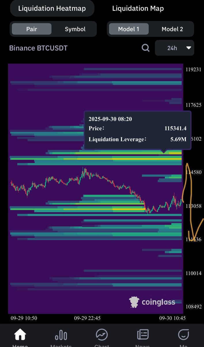 PappyVanCrypto9's tweet image. Morning fam. Just be careful liquidity suggests our little friend Bart might develop a bad hair day around 115k before more down. 112.8k is a tough one to break… $btc