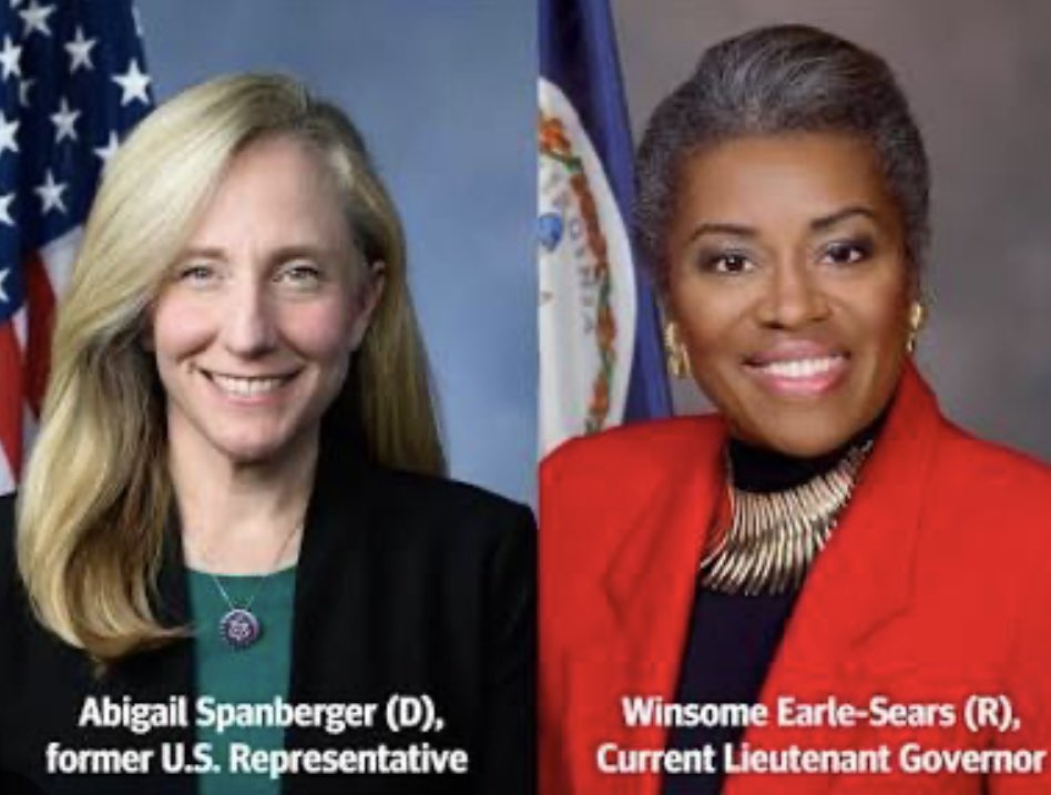 Former Rep. Abigail Spanberger (D) is leaning heavily into economic issues in her campaign for governor of Virginia as Democrats seek a winning blueprint going into next year’s midterm elections. 🇺🇸 Virginia’s gubernatorial race has become a split screen of sorts, with Spanberger