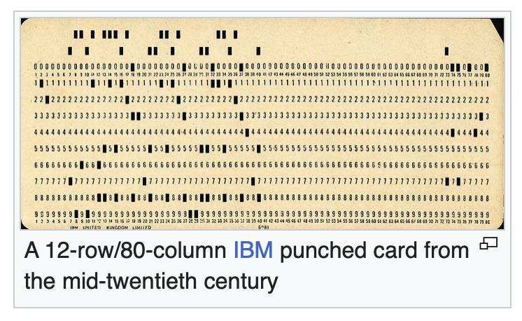 Just learned the PDB file format was built for 80-column punch cards, how is comp bio still so reliant on it...