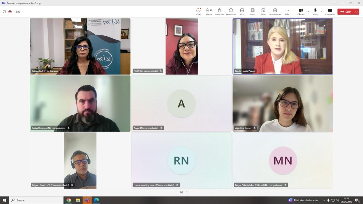 uimunicipalista's tweet photo. 📢La Red Iberoamericana de Profesionales por la Comunicación Pública @IberComp #UIM celebró reunión de su Equipo Asesor, y definió acciones estratégicas y se renovó el compromiso de fortalecer la comunicación pública en Iberoamérica.

👉 lee la nota https://t.co/gzzWKN84eL https://t.co/1w1Z3xQlZt