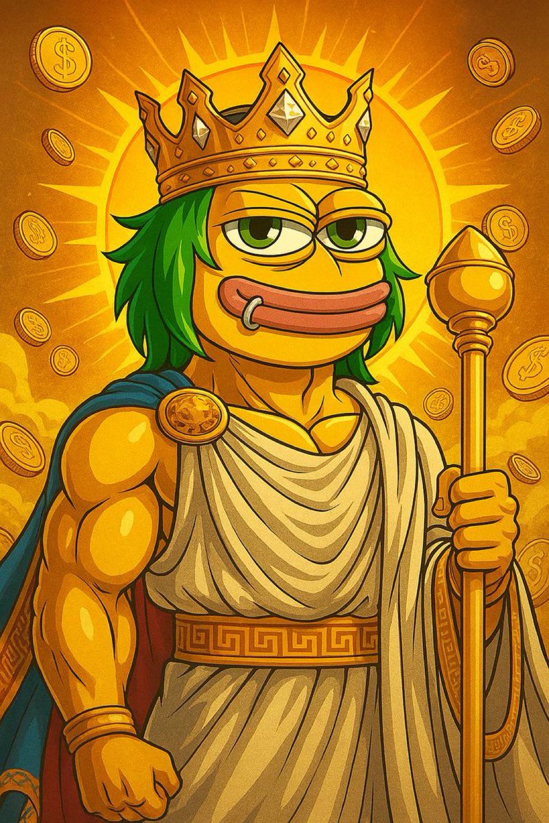 VoxPopV's tweet photo. @Slippy_token Slippy is the golden frog! https://t.co/eKaPoIwBlb