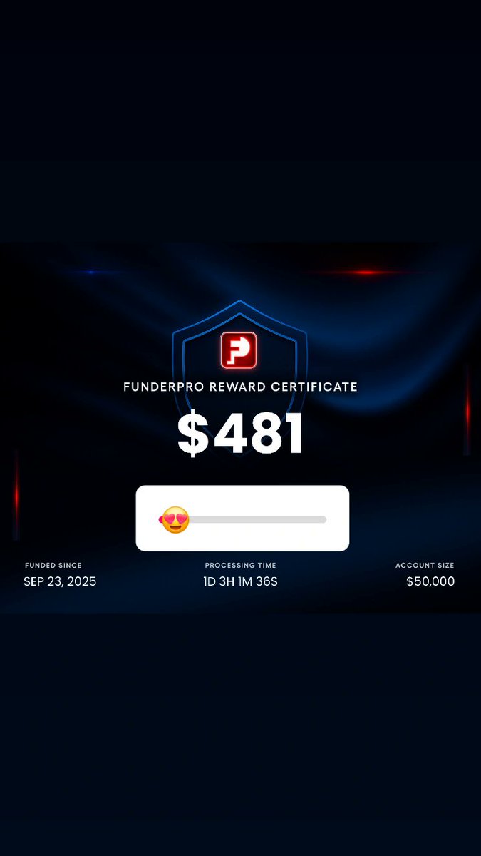 baksouratjumb's tweet image. 50K @FunderProfx Update

Third payout
#everydaywithdrawls

Thank you so much @FunderProfx @raunitfx @iamowenm

*News ✔️
*MT5✔️
*Daily payout ✔️
And many more 

No drama
You trade
you make a profit
you get paid

Come join us 🚀🚀🚀