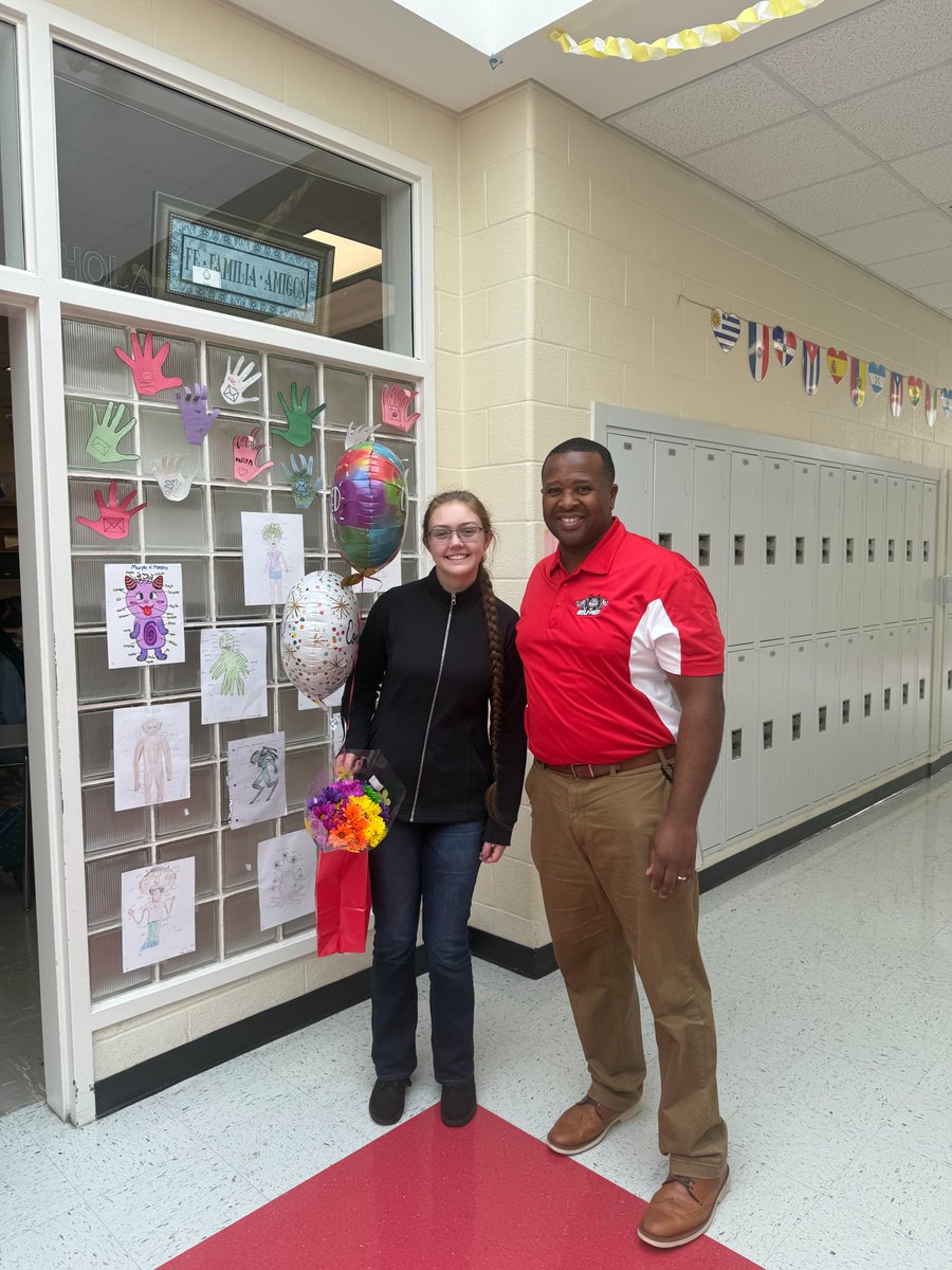 Congratulations to Samantha who recently earned a perfect score on her ACT and qualified for the National Merit Scholarship! We are so proud of this well-deserved achievement!