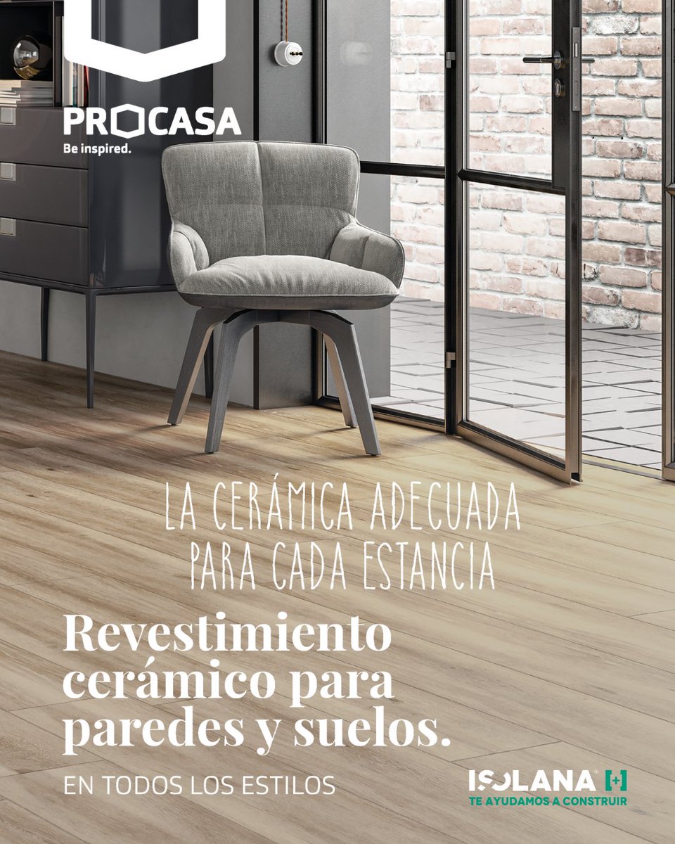 ✨ Procasa, la cerámica adecuada para cada estancia
Revestimientos cerámicos para paredes y suelos, disponibles en todos los estilos para dar personalidad y funcionalidad a tus espacios 🏡

Encuentra en #Isolana la solución perfecta para cada proyecto.

#Procasa #Cerámica