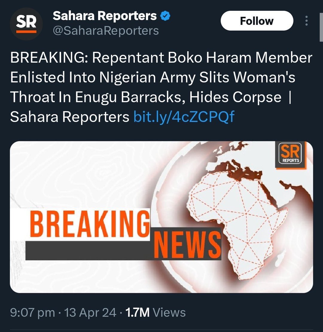IMC_BRGIE's tweet photo. This is a Country called Nigeria where Boko Haram Terrorist are enlisted into Military Formations. https://t.co/4GT9uMYNv1