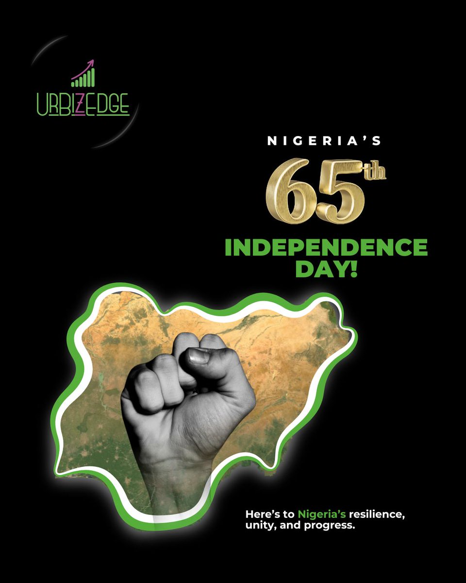 As we celebrate 65 years of Independence, let's harness the power of data to drive Nigeria's growth and development.