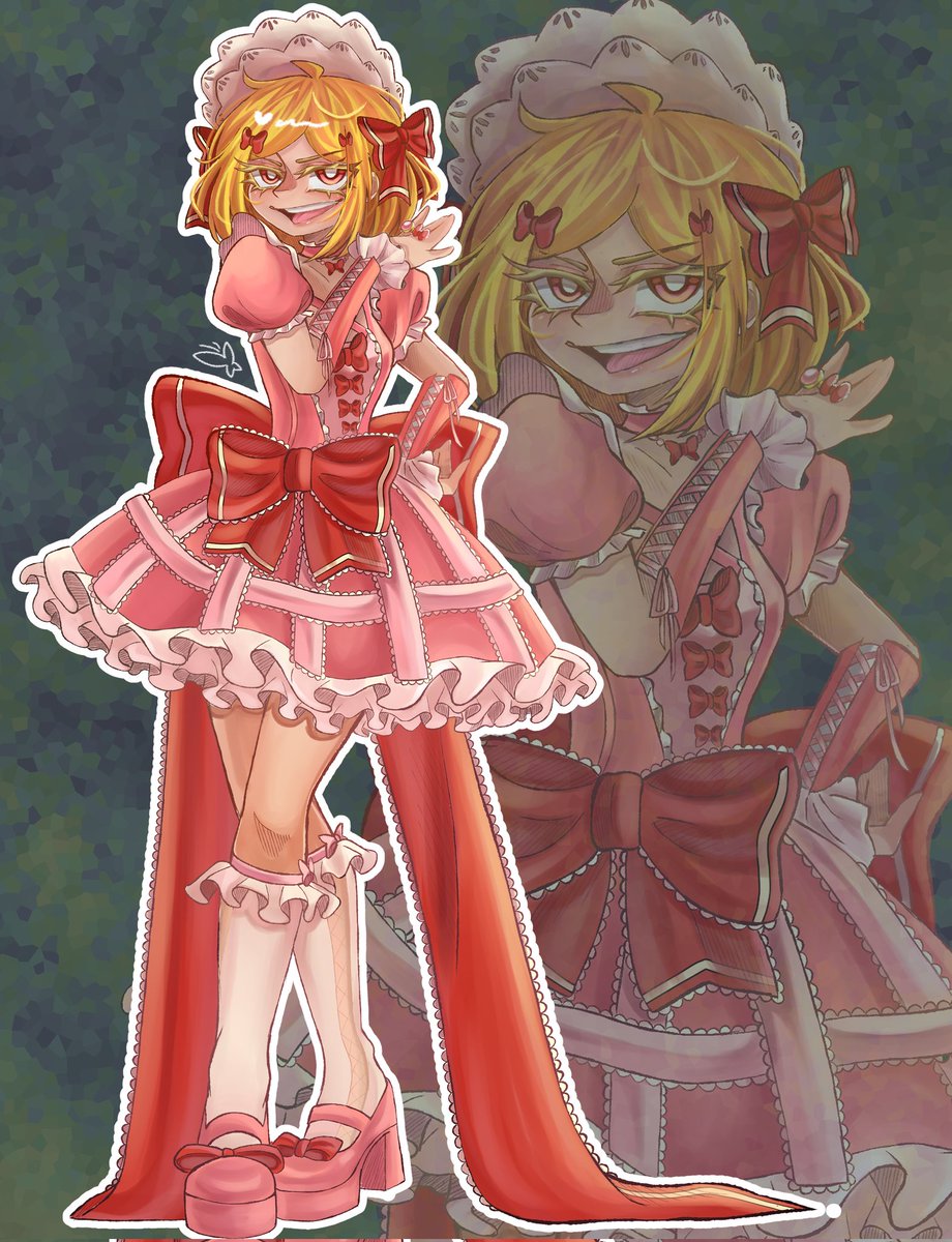 Trollkastel1's tweet image. She told Bernkastel to dress up with her
#umineko #lambdadelta