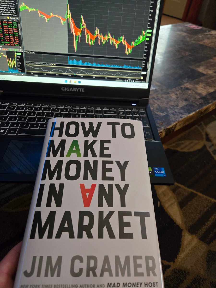 Just arrived, How to Make Money in Any Market by <a href="/jimcramer/">Jim Cramer</a>.