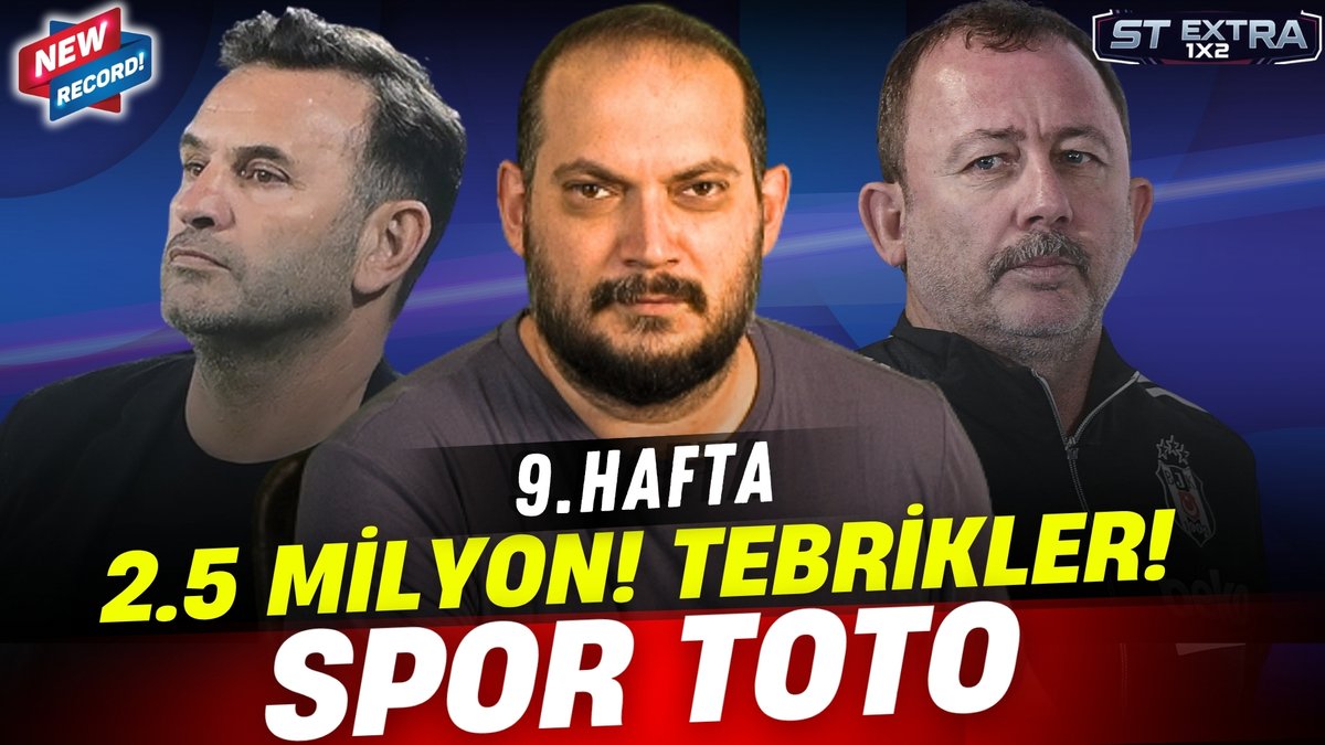 👉 9. Hafta Spor Toto Futbol programımız bugün saat 18:30'da canlı yayınla Atistics TV Youtube kanalımızda. Keyifli seyirler.
youtube.com/watch?v=5Avuop…