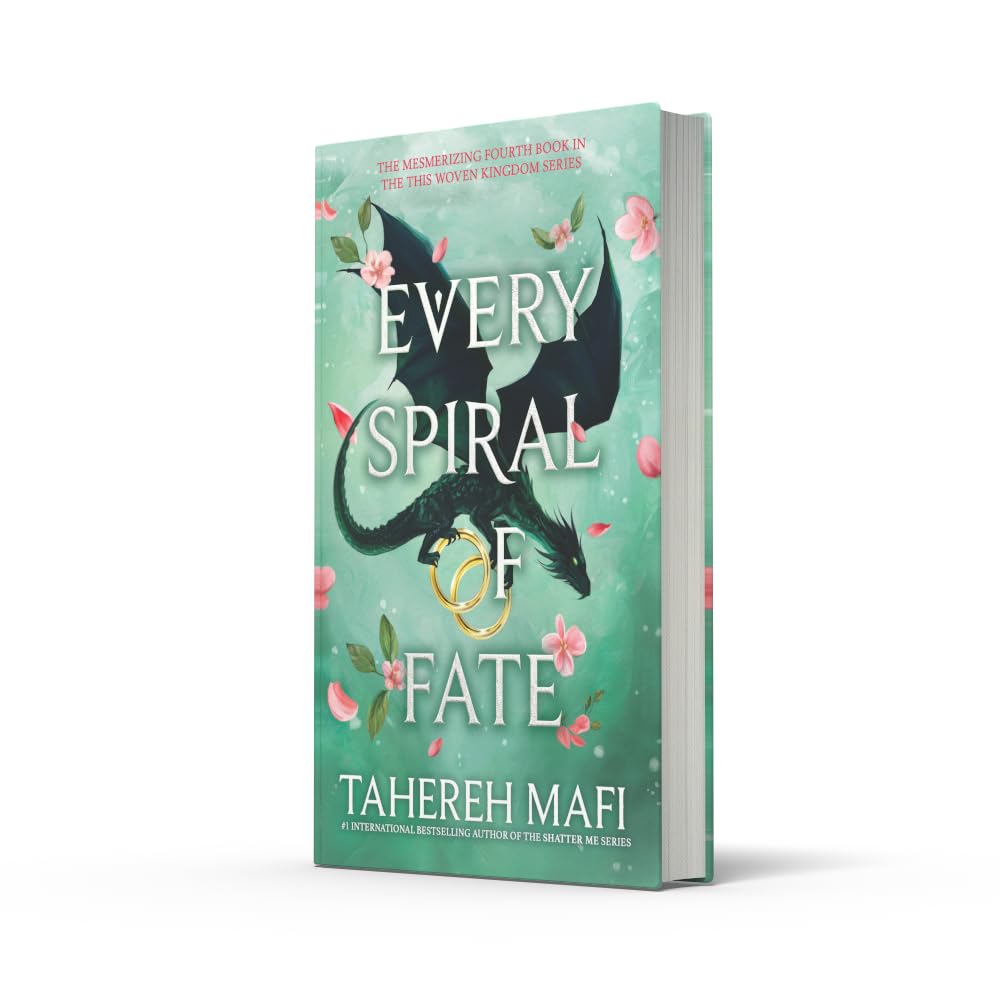 Happy Publication Day to EVERY SPIRAL OF FATE by Tahereh Mafi!

Desperate confessions, impossible decisions, unfathomable magical power—and a love so devastating it rewrites destinies—Every Spiral of Fate is the shimmering, breathtaking fourth volume in a saga that continues to