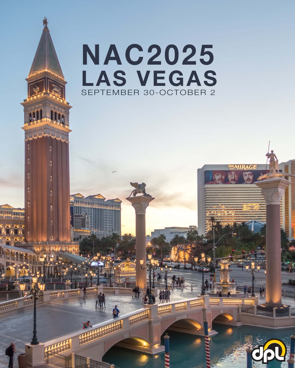 dplwireless's tweet photo. 📍 We’re live at #NAC2025 in Las Vegas!
Stop by Booth 104 at Caesars Palace to see how DPL is powering the future of ATM operations.

#DPL #Wireless #ATMs https://t.co/U8ThJRCFdK