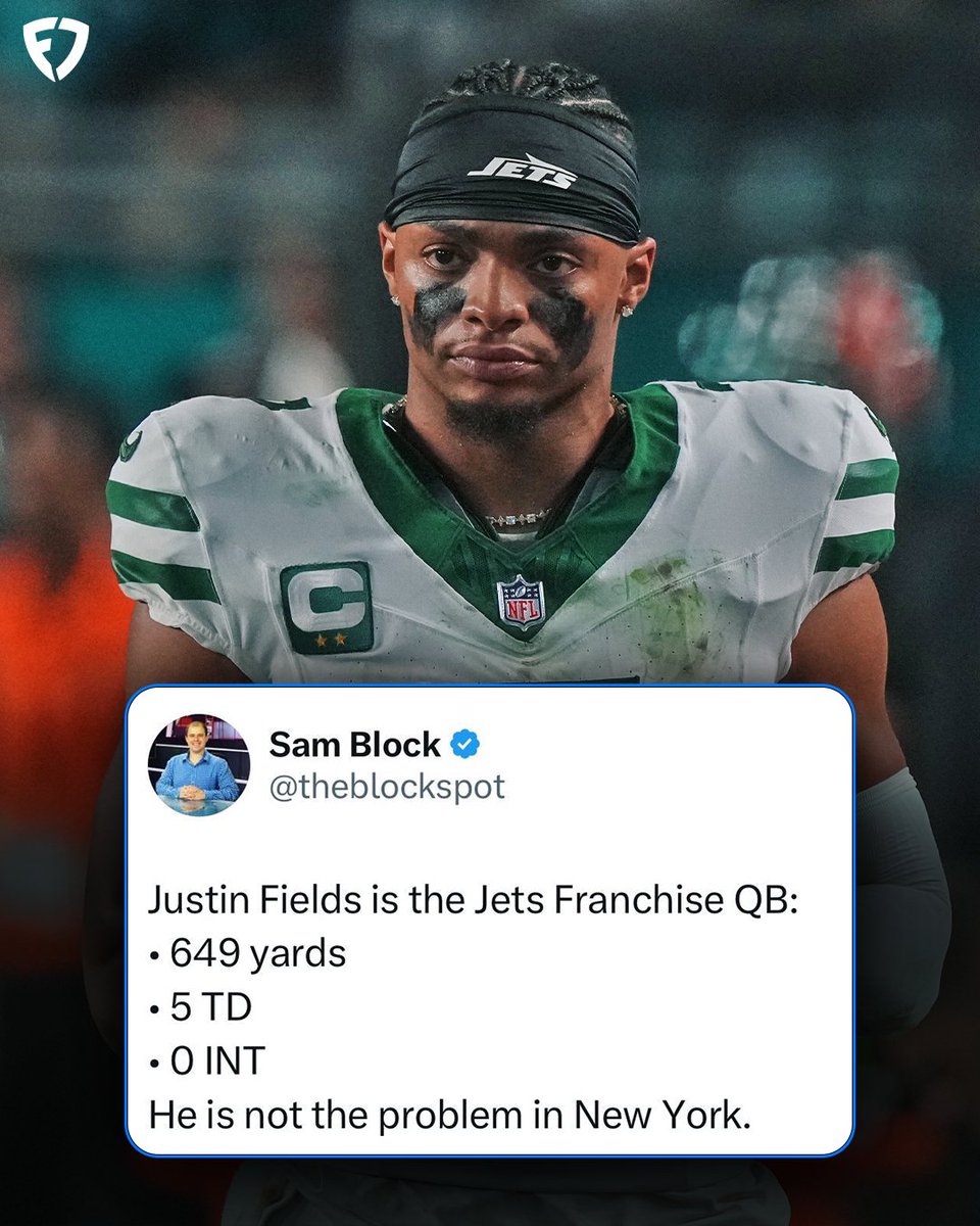 Is Justin Fields the future of the Jets? 👀

h/t <a href="/theblockspot/">Sam Block</a> | #JetUp