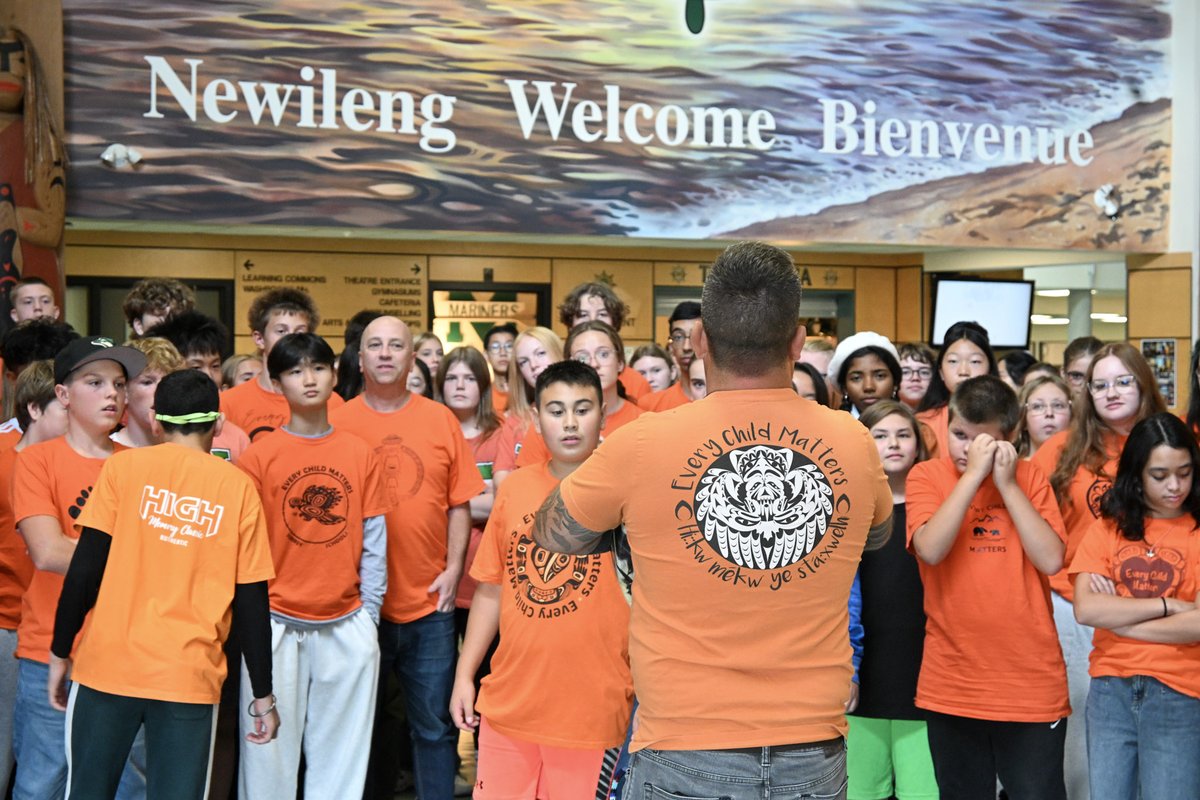 Today we honour Survivors, families and communities, and remember the children who never came home. 

National Day for Truth and Reconciliation is a time to reflect, listen, learn and commit. 

Every Child Matters 🧡