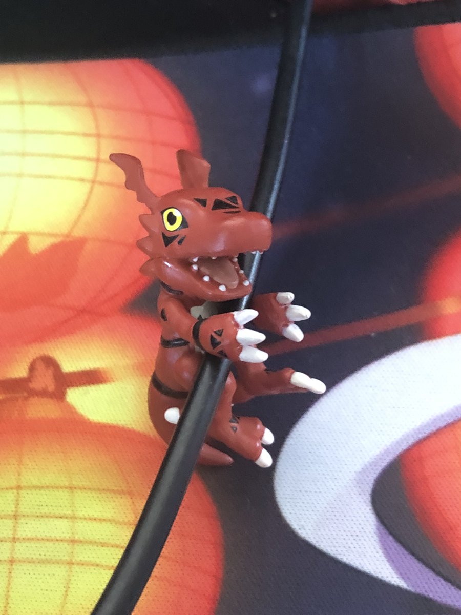 VNasumo's tweet photo. Guilmon says Good Morning!
#digimon #animefigures https://t.co/SMEOpQvhXx
