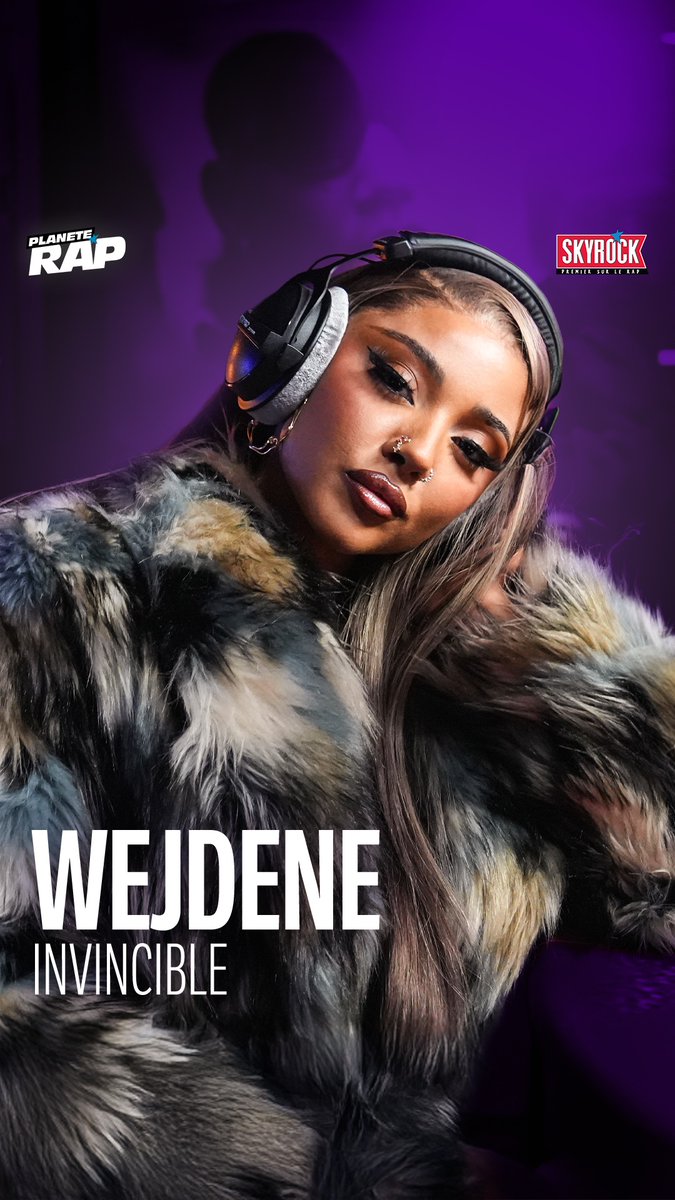 🚨 EXCLU - Wejdene - Invincible  #Planèterap 

( cc <a href="/Laurentbouneau/">bouneau</a> <a href="/fredmusa/">Fred Musa</a> ) 

📹 youtu.be/4NgSB4CuLrI