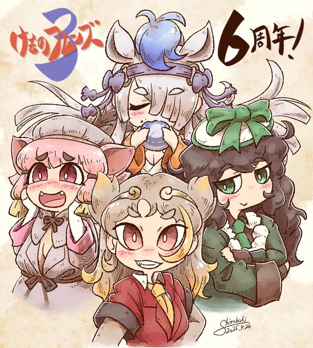 ちょっとスペシャルな1枚(4枚目のやつ)を描いたけど見てもらえてるかどうか不明なのでここで公開しておく(3/3)