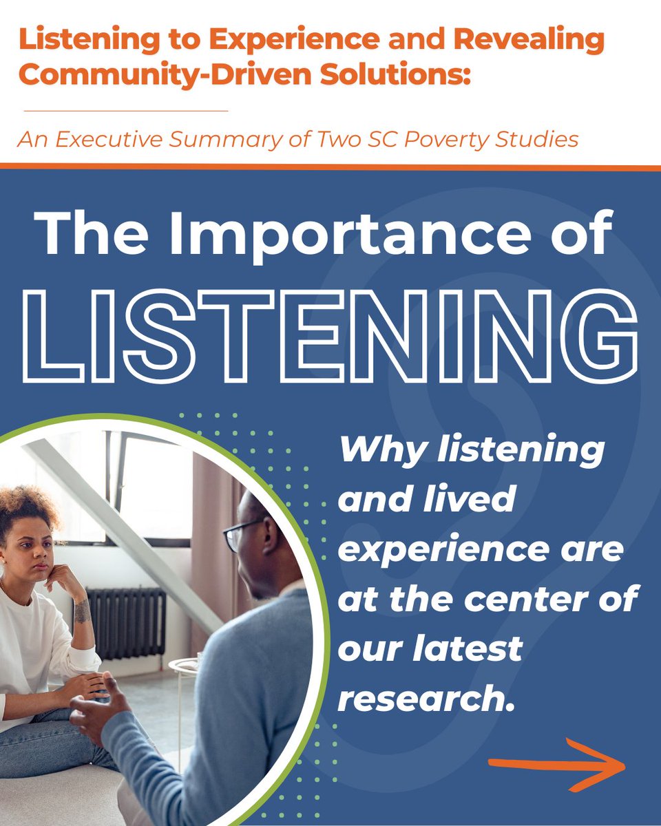 SCFSC's tweet image. When we open our hearts and minds to the experiences of others, we better illustrate the interconnectedness of a poverty experience and can identify community-driven, long-term solutions.

Access our 2025 poverty research here👇 

sistersofcharitysc.com/poverty-study