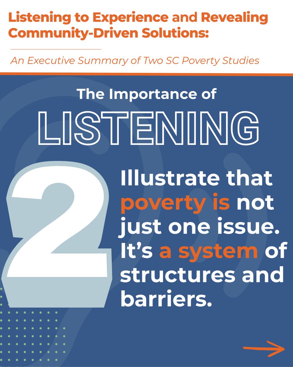 SCFSC's tweet image. When we open our hearts and minds to the experiences of others, we better illustrate the interconnectedness of a poverty experience and can identify community-driven, long-term solutions.

Access our 2025 poverty research here👇 

sistersofcharitysc.com/poverty-study