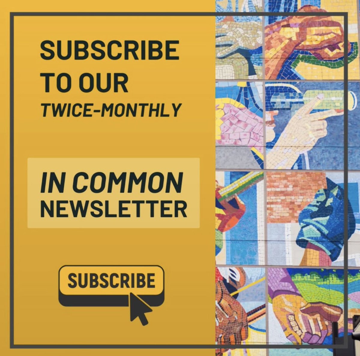 CommunityCommon's tweet image. 📩 Stay In Common with the Latest Insights from Community Commons!
Join the In Common Newsletter, a twice-monthly newsletter from Community Commons, and get:
🔗 Sign up now: bit.ly/4mxLAUX