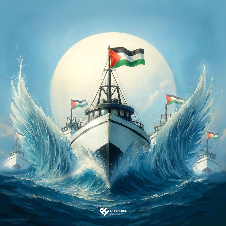 pulcepalma's tweet image. La Flotilla 

   sta facendo ciò che l'Europa
     non ha il coraggio di fare.

ROMPERE 

il blocco navale di Israele che sta affamando e portando avanti il    
       GENOCIDIO del popolo
                Palestinese.

#GlobalSumudFlotilla
#StopGenocideInGaza
#Peace #CeaseFireNow