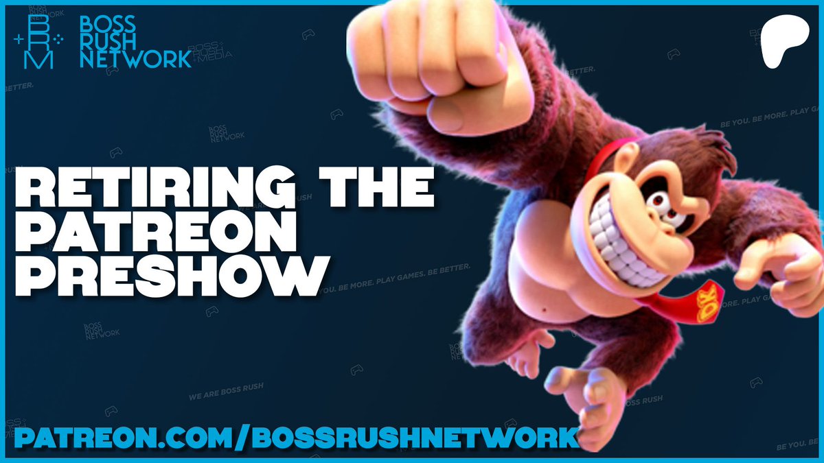 It's time to make some changes here at Boss Rush ‼️ 

We are retiring some content at the Boss Rush Media beginning this week, including the Boss Rush Podcast Patreon Preshow, to make way for new things and stronger, more meaningful output. Here's what's coming!