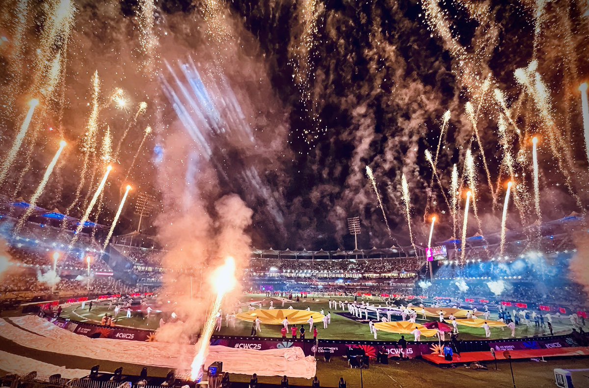 henrymoeranBBC's tweet image. Have never seen an opening ceremony to a cricket tournament like the one Guwahati has delivered.

We say it a lot, but the way the women’s game is viewed and the money put into it now is simply extraordinary.

#BBCCricket