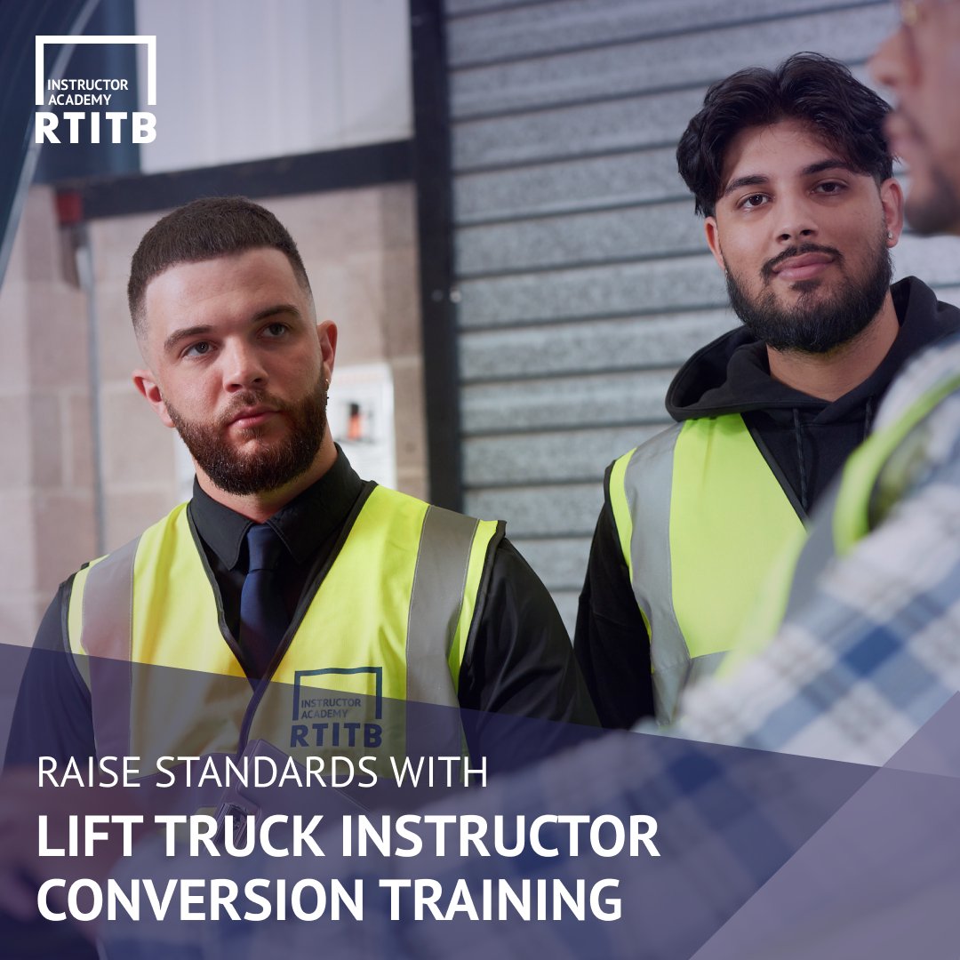 Looking to equip Instructors with industry-leading skills and standards? Book upcoming courses for Lift Truck Instructor Conversion training:
• 3rd – 7th November 2025
• 17th – 21st November 2025

loom.ly/b64D648
📧 academy@rtitb.com 📞 +44(0)1952 520214

#RTITBAcademy