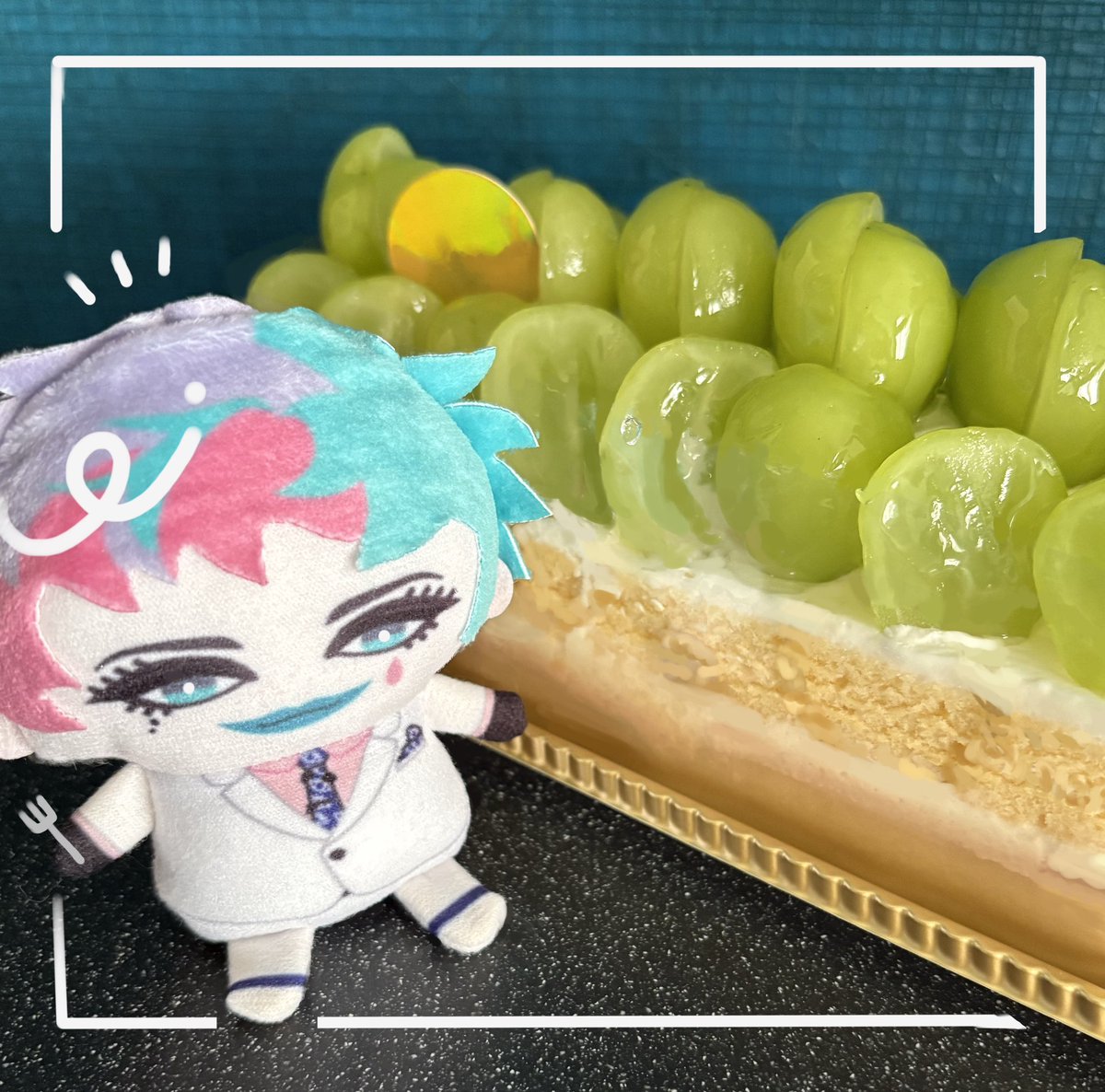 【原画】7歳の誕生日に無表情でケーキ入刀しようとするしも 呱々唄七つ on X: 