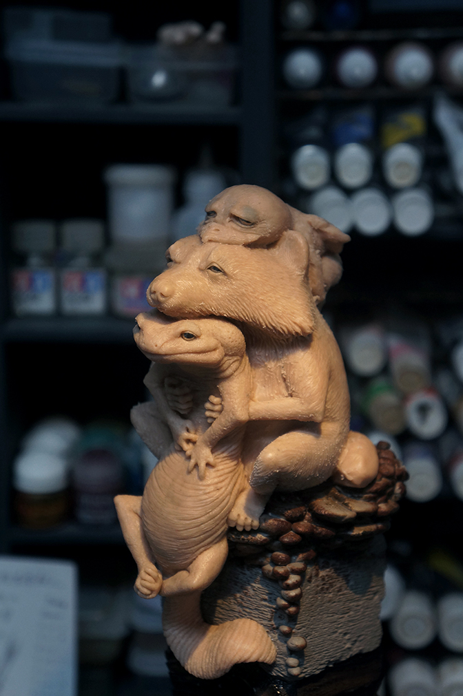 井守 / 狸 / 鴉天狗 wip