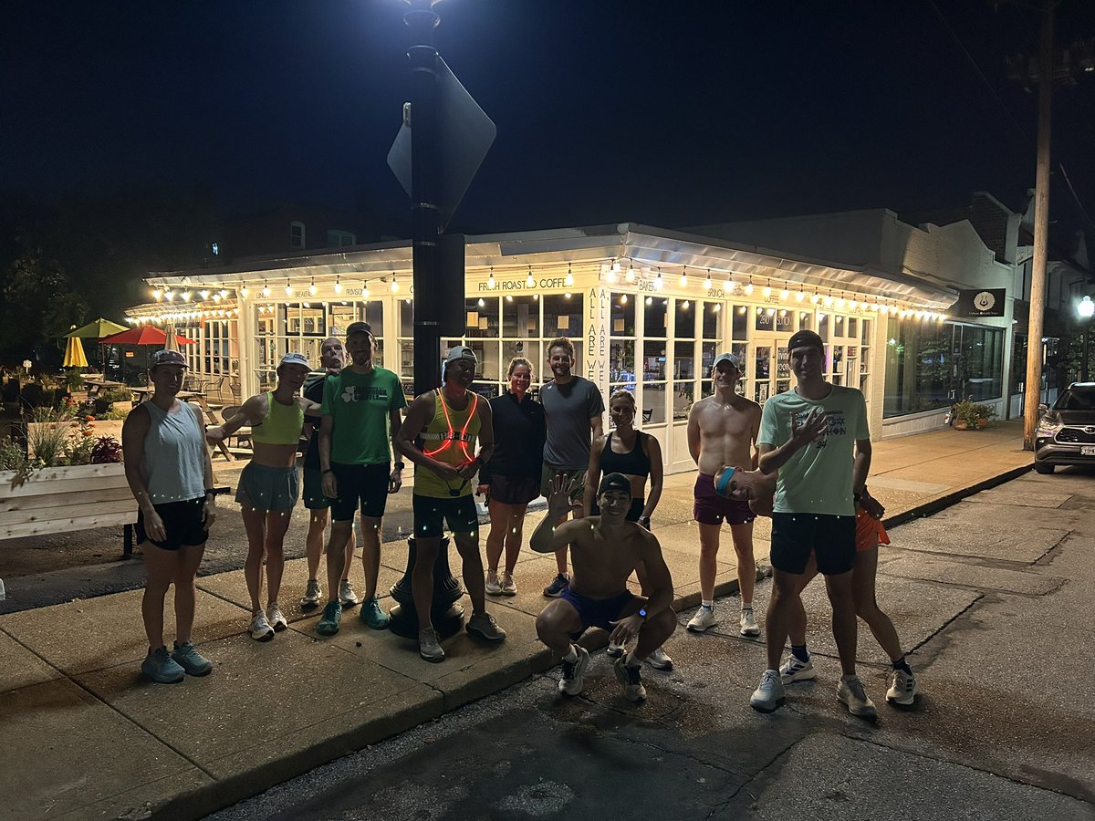SpewakR's tweet image. Special Tuesday team runs are FUN! Thanks to those that came out &amp;amp; celebrated running this morning ❤️ #spewakracing #runstl
