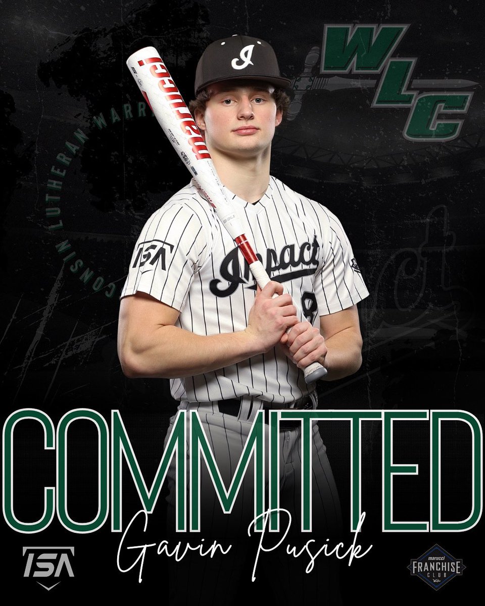 ImpactSportsGB's tweet photo. Congratulations to Gavin Pusick on his commitment to Wisconsin Lutheran College! βΎοΈππΌ
#isaproud #makeanimpact #collegecommitments https://t.co/nwPLi88xBp